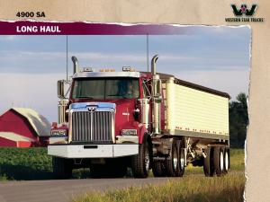 Western Star 4900 SA Long Haul '2008